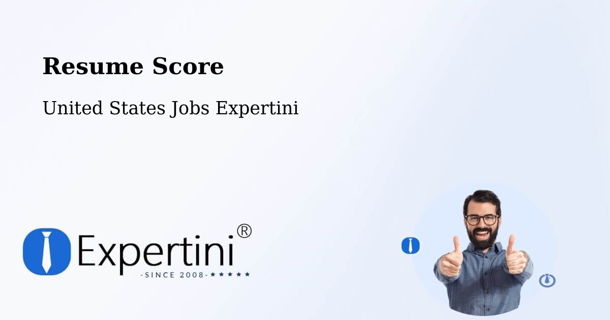 Resume Score & Job Description Match Tool – Brownsburg - United States Jobs Expertini